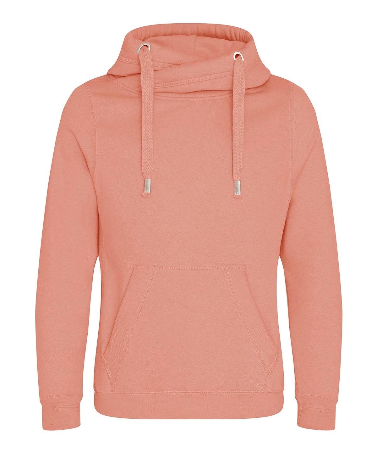 Cross neck hoodies