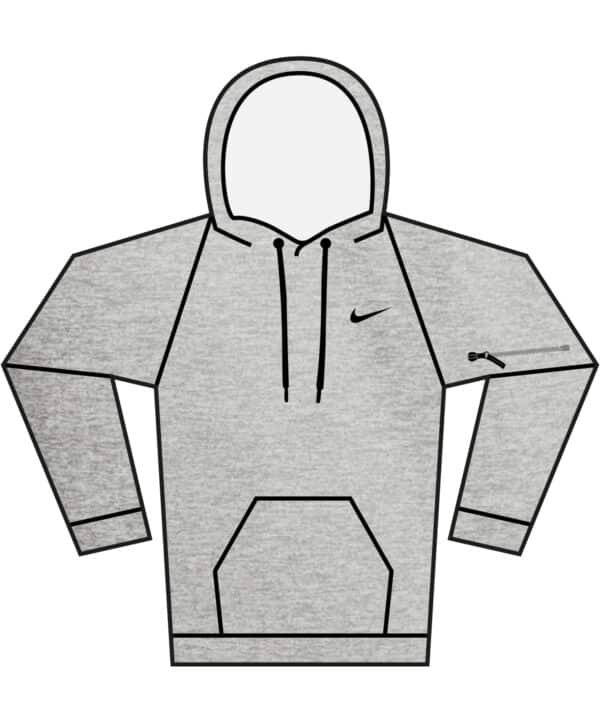 Nike pullover fitness hoodies