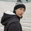 Striped fan beanies