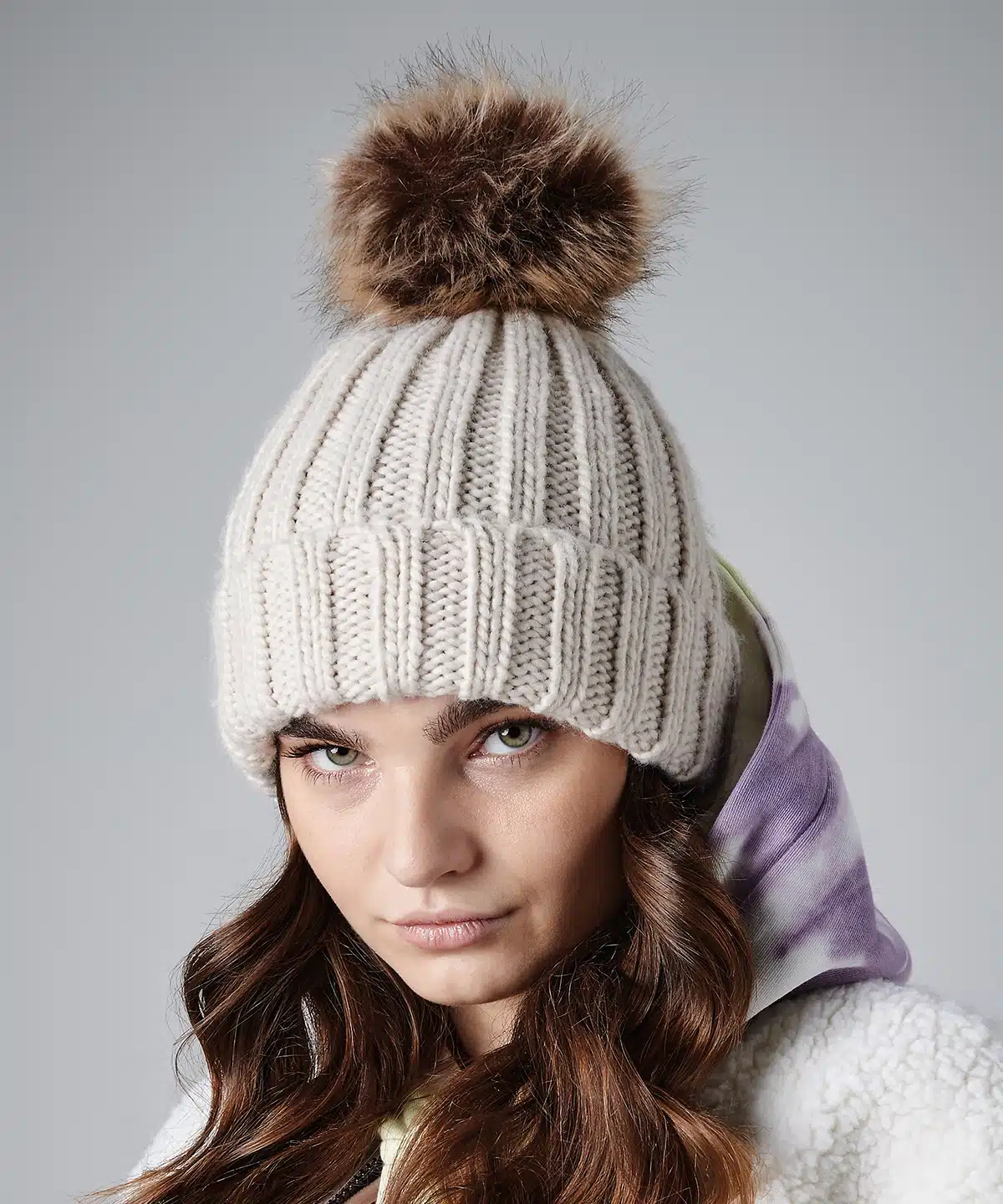 Pop Pom chunky beanies