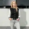 Ladies sweat college jackets
