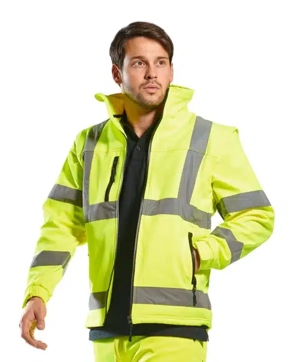 Hi-vis softshell jackets (3L)