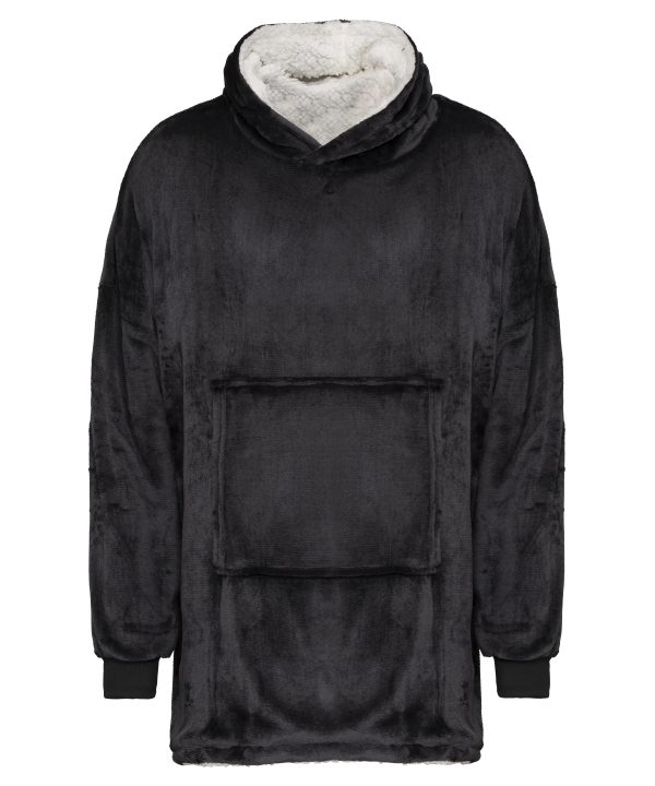 Ribbon cozy shaggy hoodies