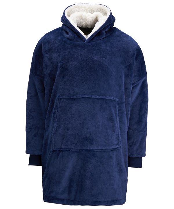 Ribbon cozy shaggy hoodies