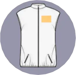 bodywarmer left front