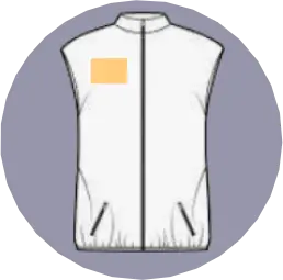 bodywarmer right front
