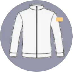 jacket left sleeve