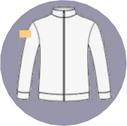 jacket right sleeve
