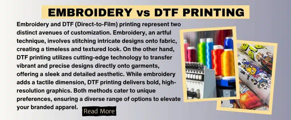 Custom Embroidery & Printing