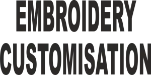 Embroidery Customisation