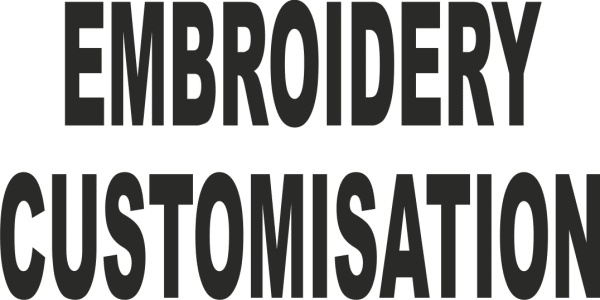Embroidery Customisation