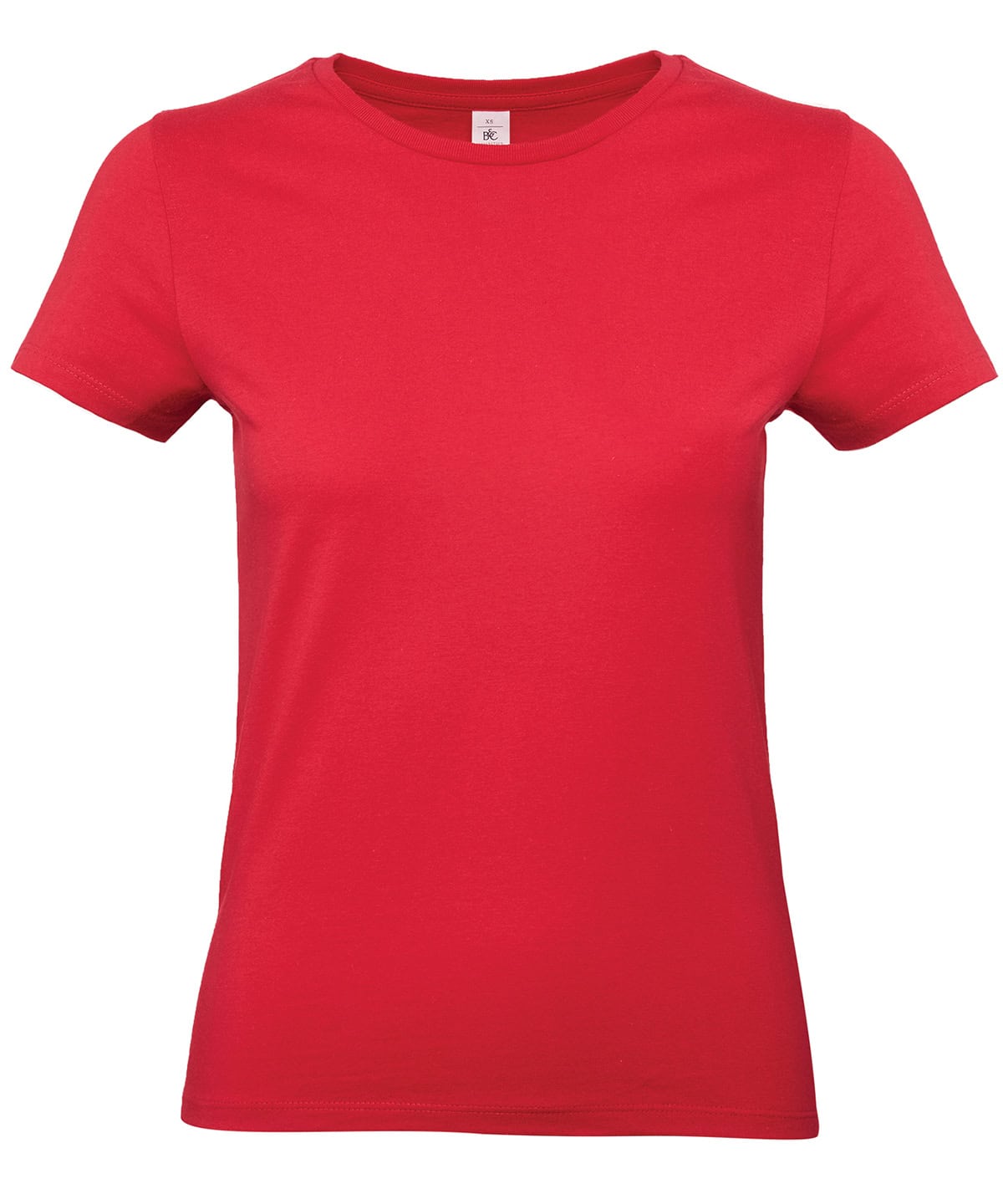 Red women's T-shirt, ideal for embroidery and printing, size XS, from CapeBali Embroidery & Printing.