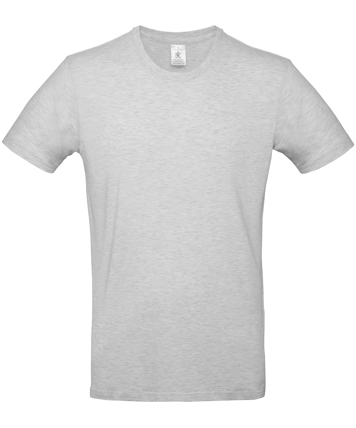 Light grey T-shirt ideal for custom embroidery and printing projects.