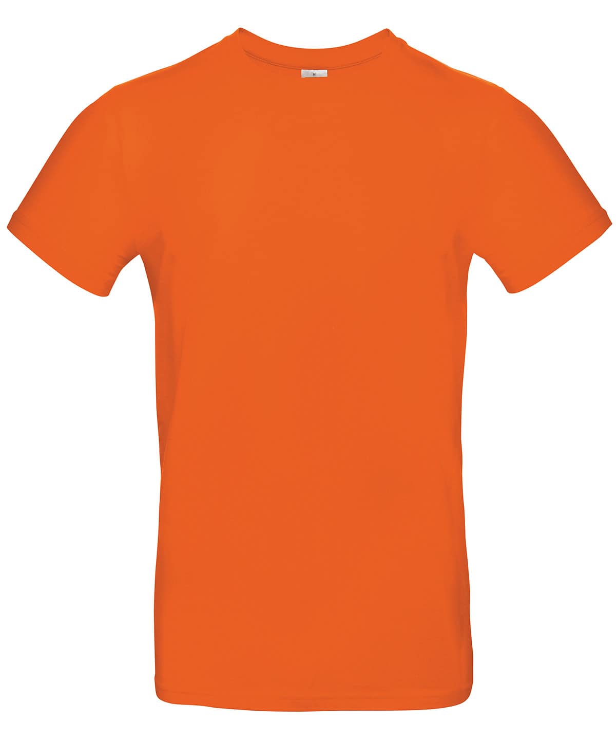 Vibrant orange T-shirt ideal for personalised embroidery and printing at CapeBali.