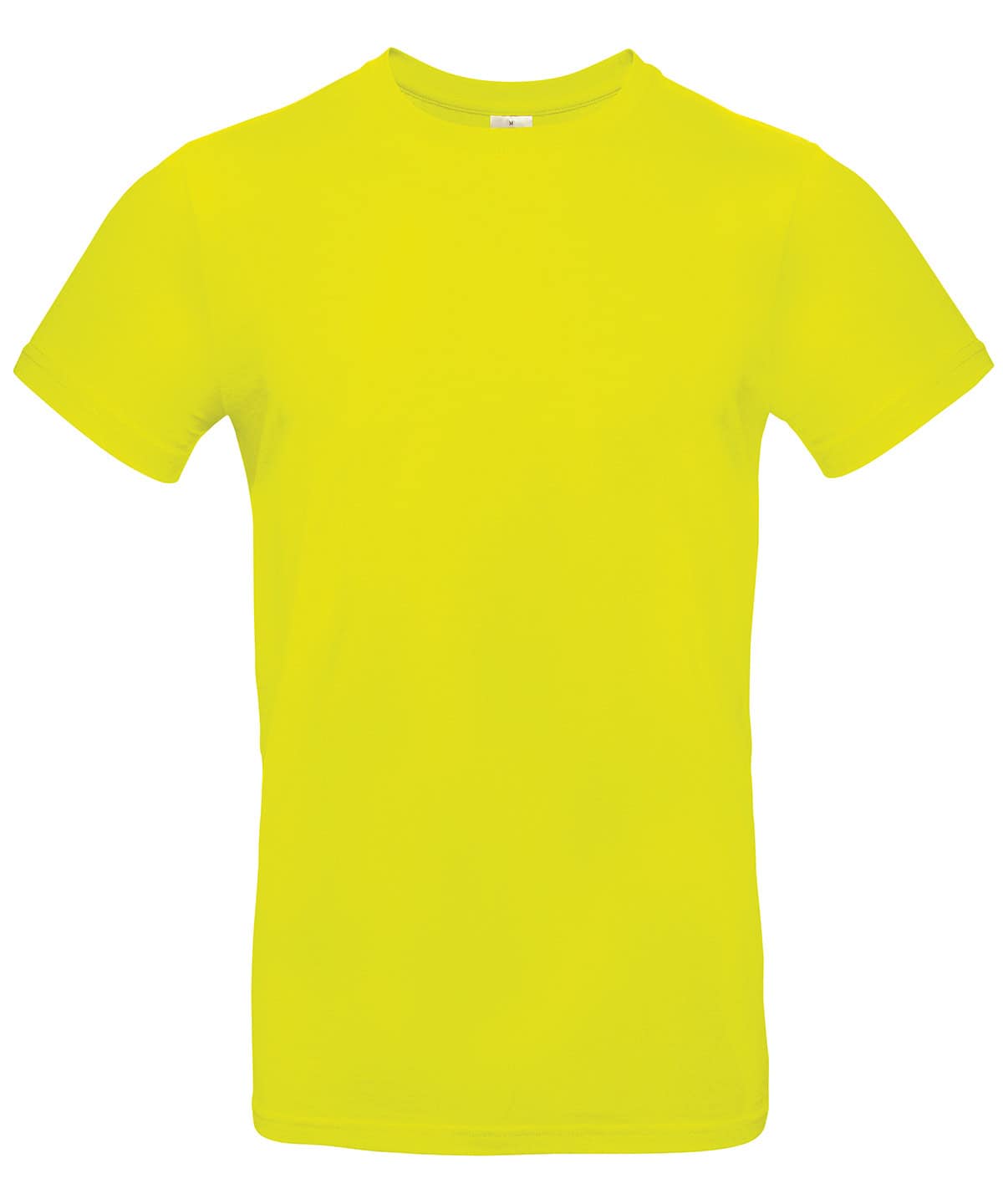 Vibrant yellow Pixel Lime T-shirt ideal for custom embroidery, printing, and promotional apparel.