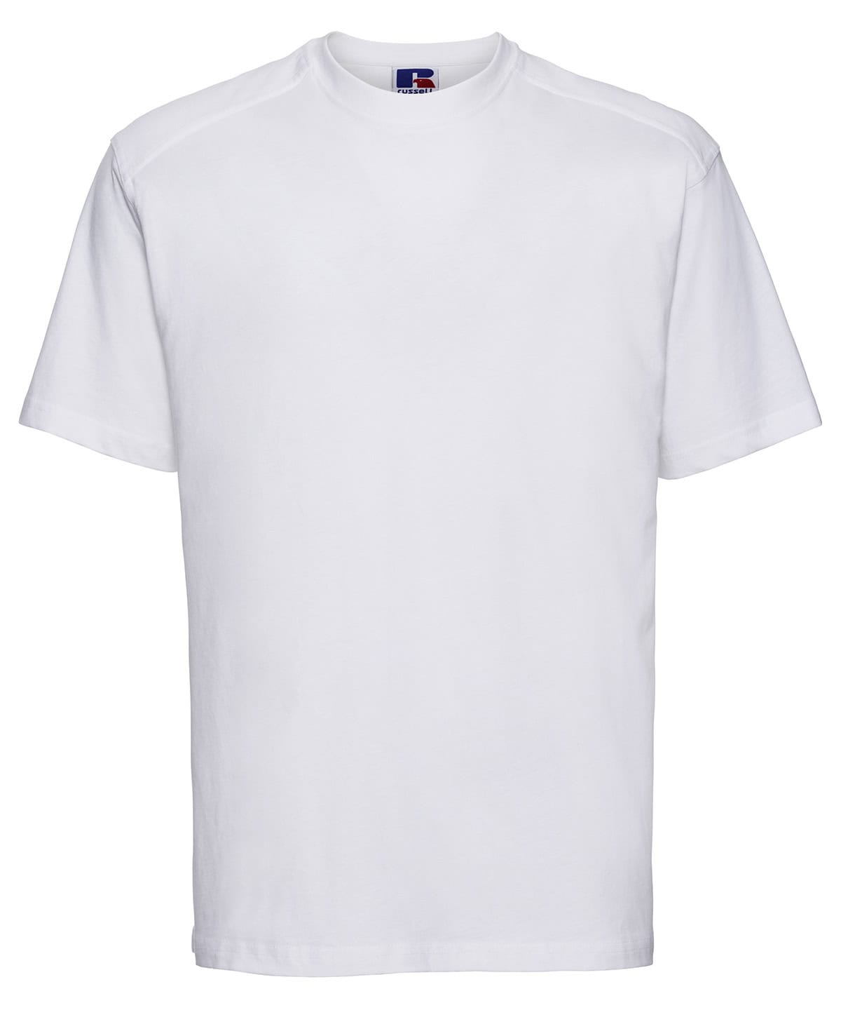 Plain white workwear T-shirt ideal for embroidery and printing. Comfortable, durable, perfect for cu.