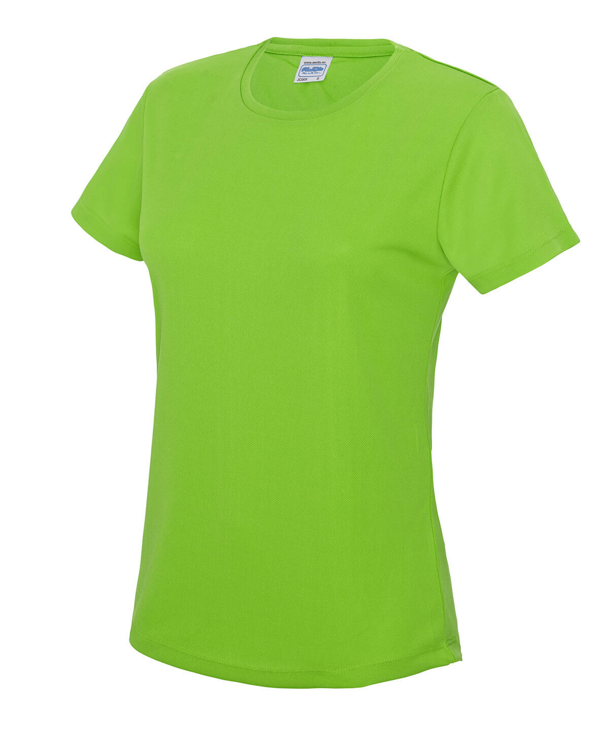 Electric Green Ladies T-Shirt for Custom Embroidery & Printing.