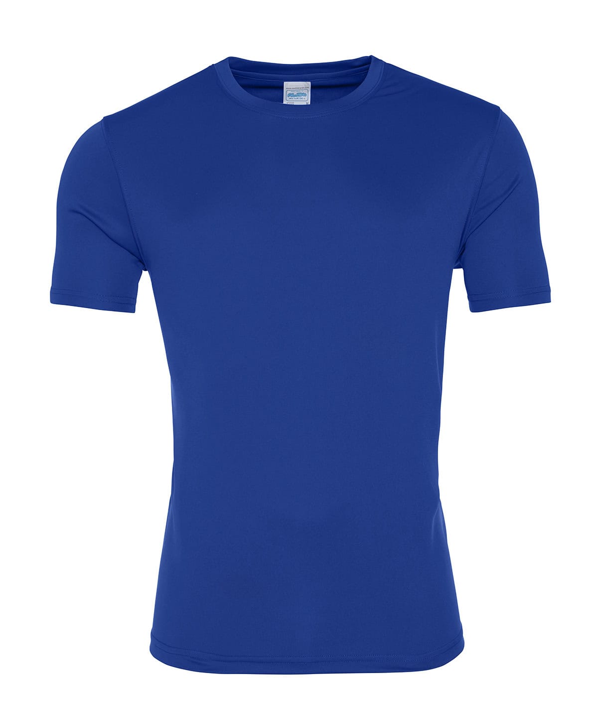 Royal Blue T-Shirt with embroidery and printing options.