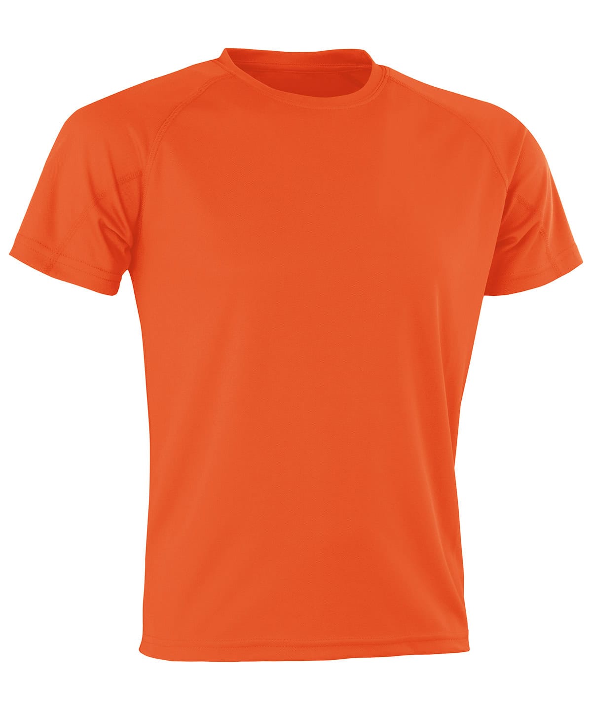 Orange Performance Aircool T-shirt for activewear and sports.