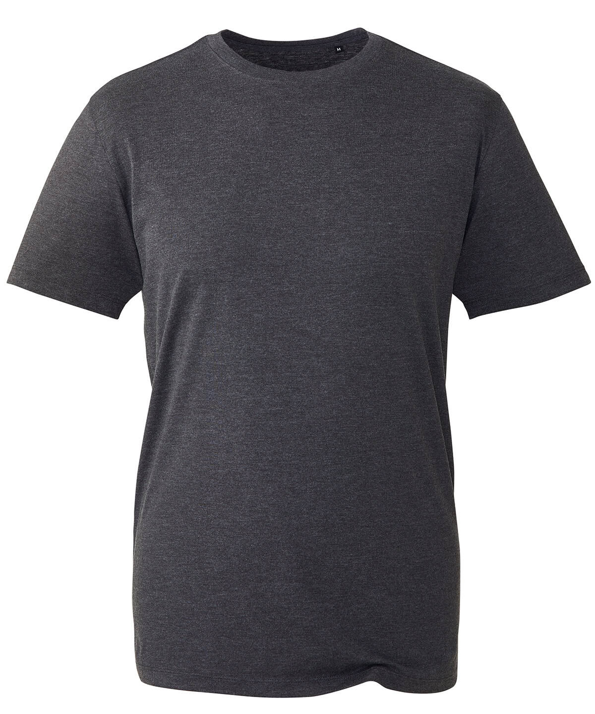 Dark Grey Marl Anthem T-shirt with embroidered logo, XS size.