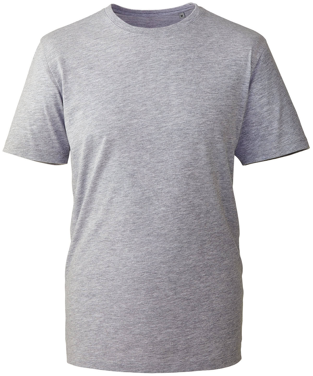 Plain grey marl T-shirt with custom embroidery and printing options. Perfect for casual wear and pro.