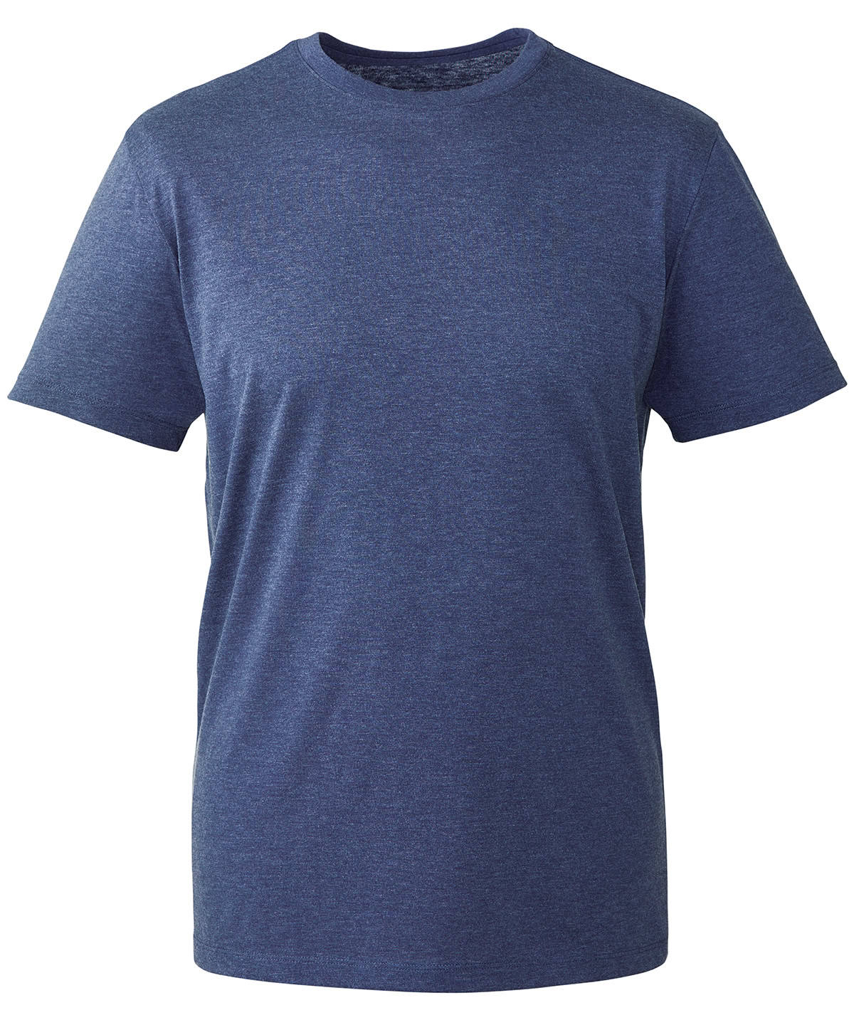 Shirt in navy marl, XS, ideal for custom embroidery and printing.