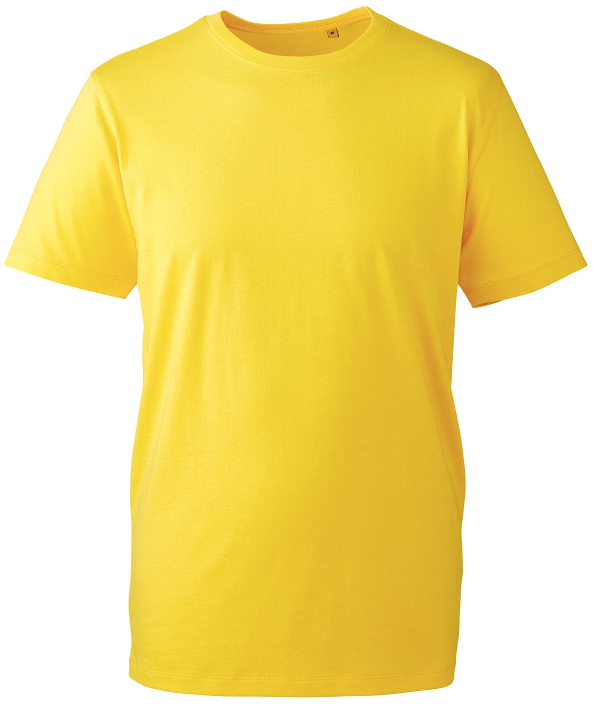 Yellow Anthem T-shirt with embroidery and printing by CapeBali.