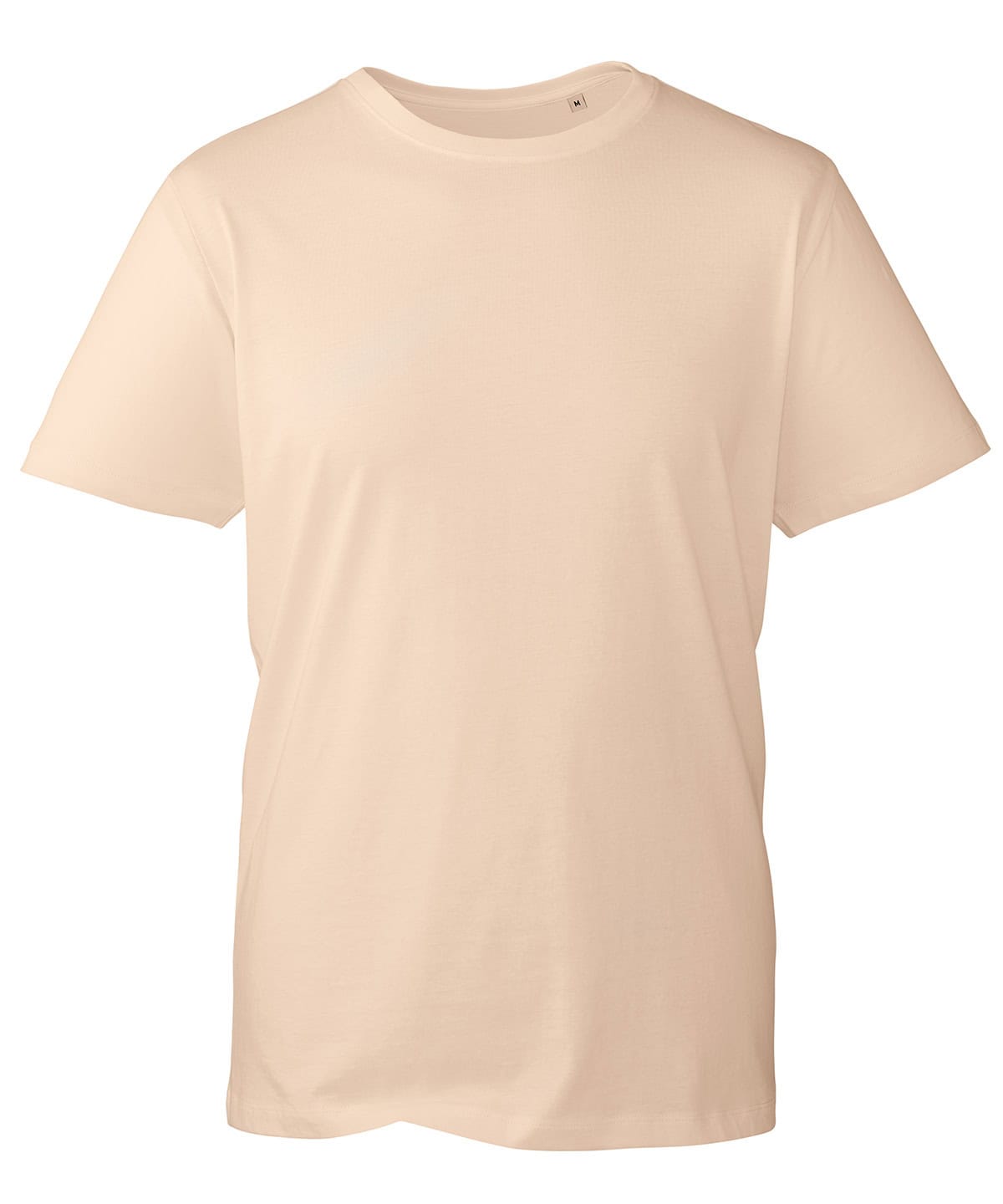 Plain beige Anthem T-shirt in Desert Sand, XS size, made with high-quality embroidery and printing.