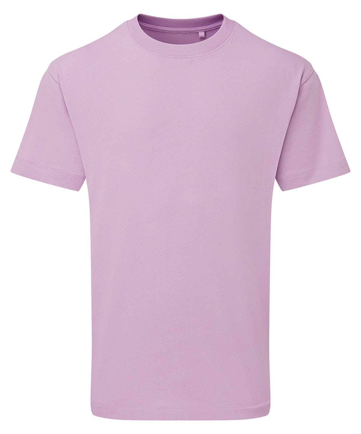Lavender Anthem heavyweight T-shirt, XS, with embroidery and printing options.