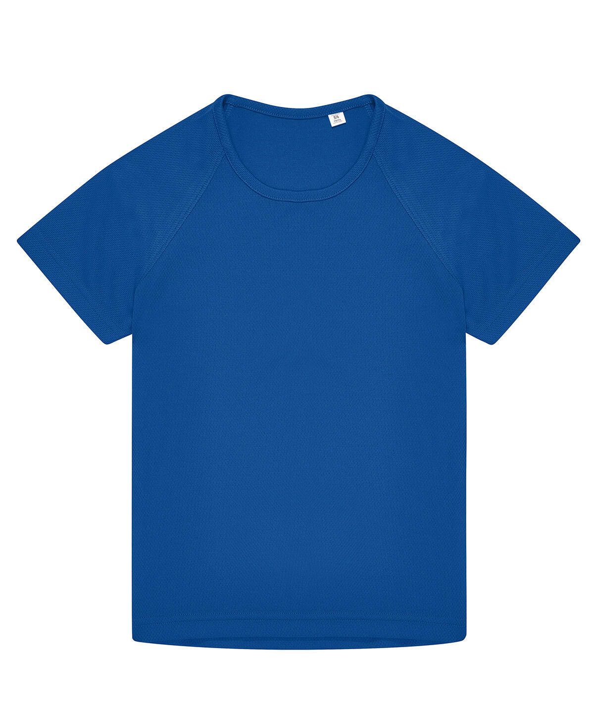 Kids' royal blue T-shirt for children aged 5-6 years, perfect for active wear.