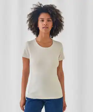 Women’s T-shirt with embroidery, casual wear, B&C Inspire E150 /women - B212F.
