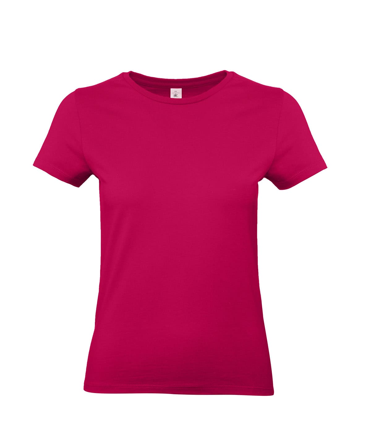 Bright pink women's Sorbet T-shirt with embroidery and printing details.
