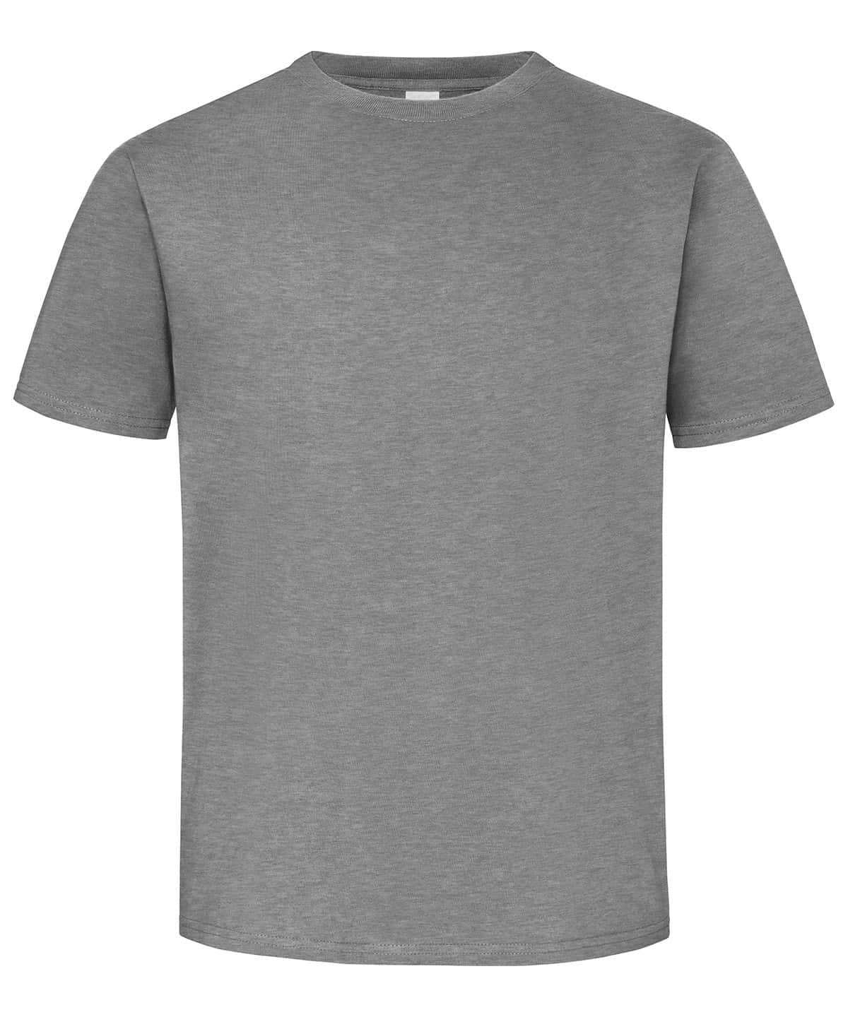 Durable heavyweight ringspun cotton t-shirt in sport heather, perfect for custom embroidery and prin.
