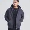 Versatile heavyweight zip-up hoodie with embroidery & printing options. Perfect for casual, streetwear, and custom designs.