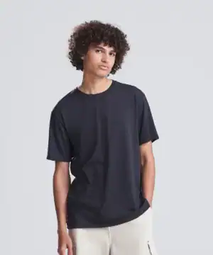 Black Triblend T-Shirt JT001 with embroidery and printing options.