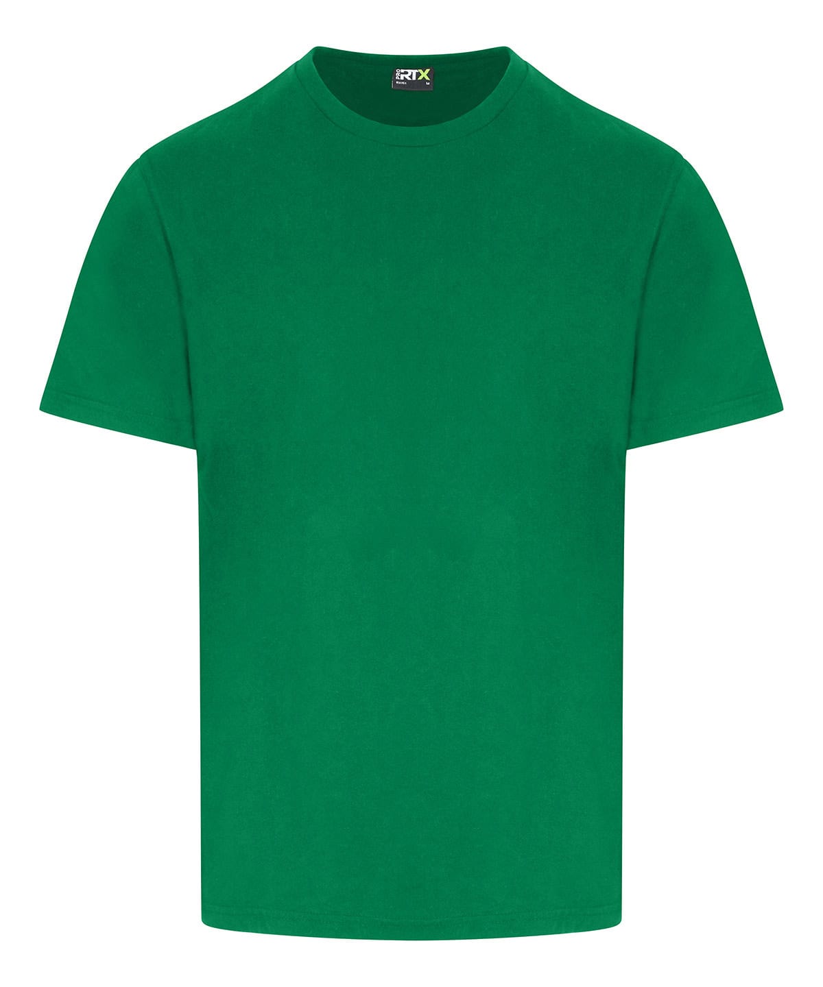 Bright Kelly Green professional T-shirt ideal for personalised designs.