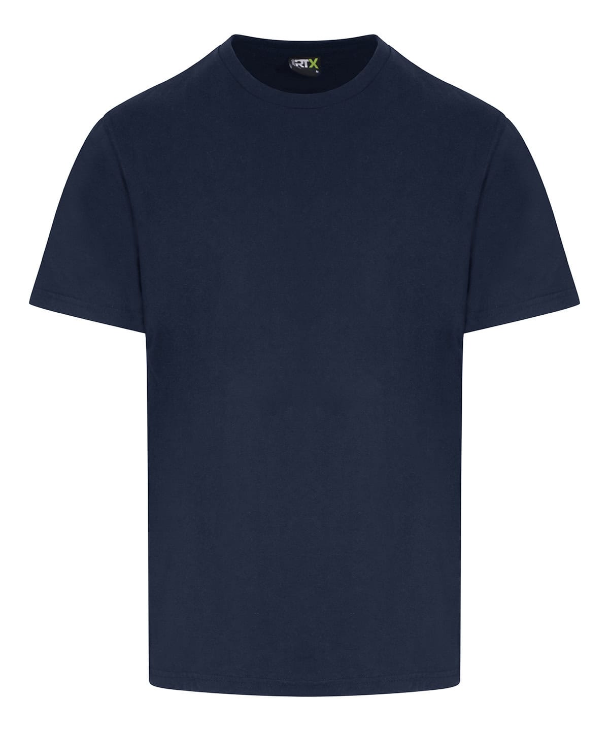 High-quality navy T-shirt with soft cotton fabric, ideal for custom printing and embroidery, perfect for branding or promotional use.