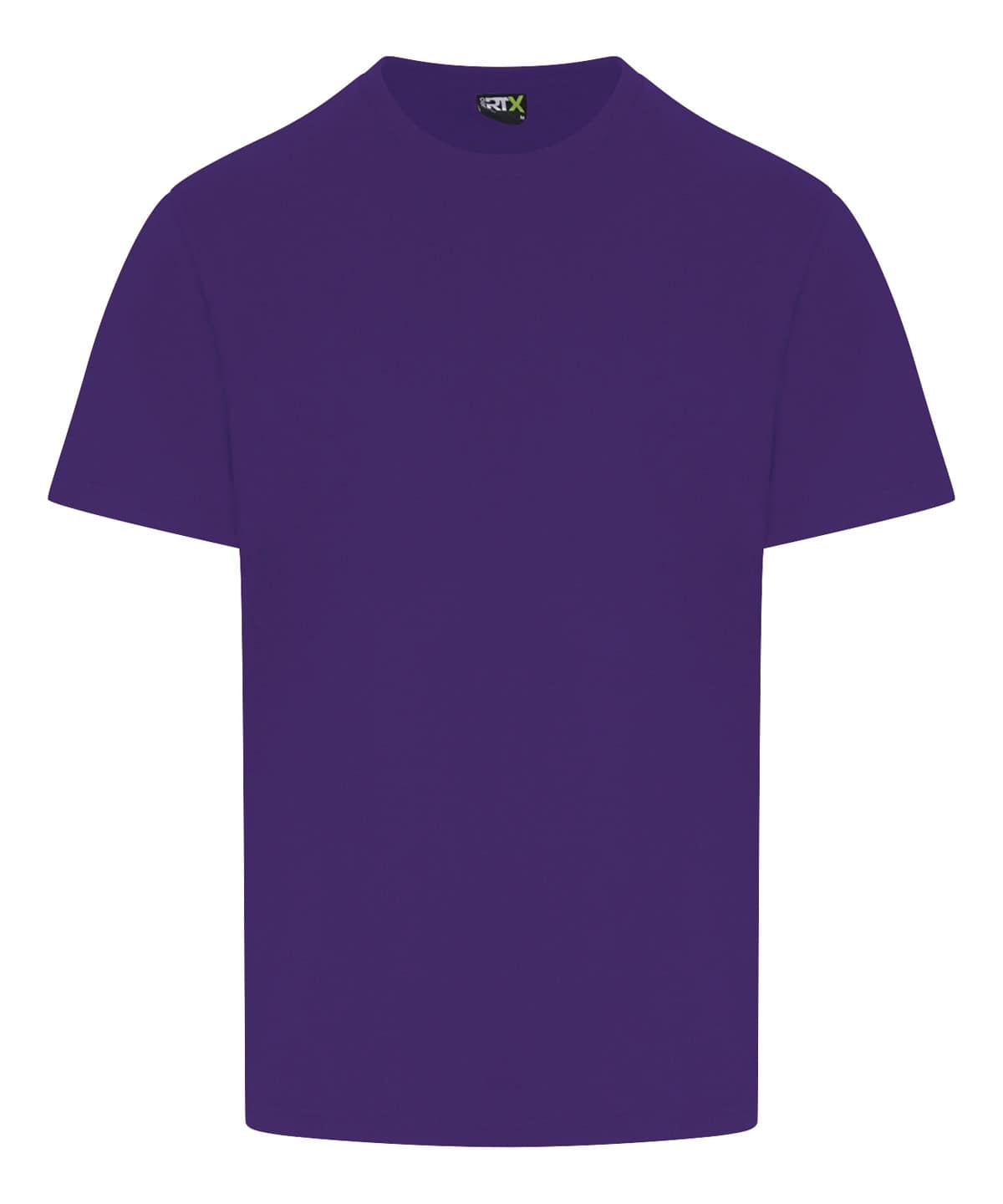 High-quality purple T-shirt perfect for custom embroidery and printing.