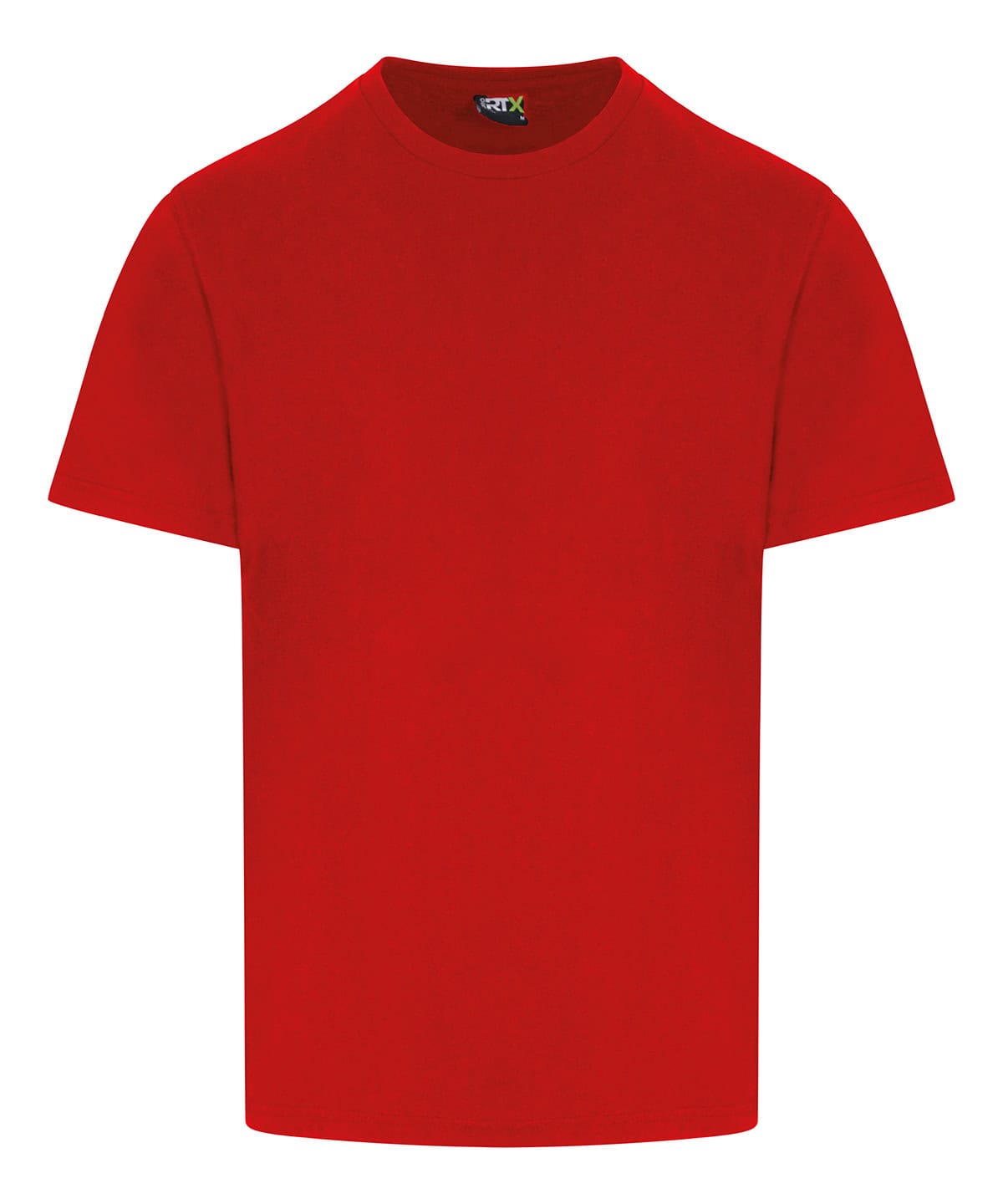 Red professional cotton T-shirt with RX151 logo, perfect for custom printing or embroidery.
