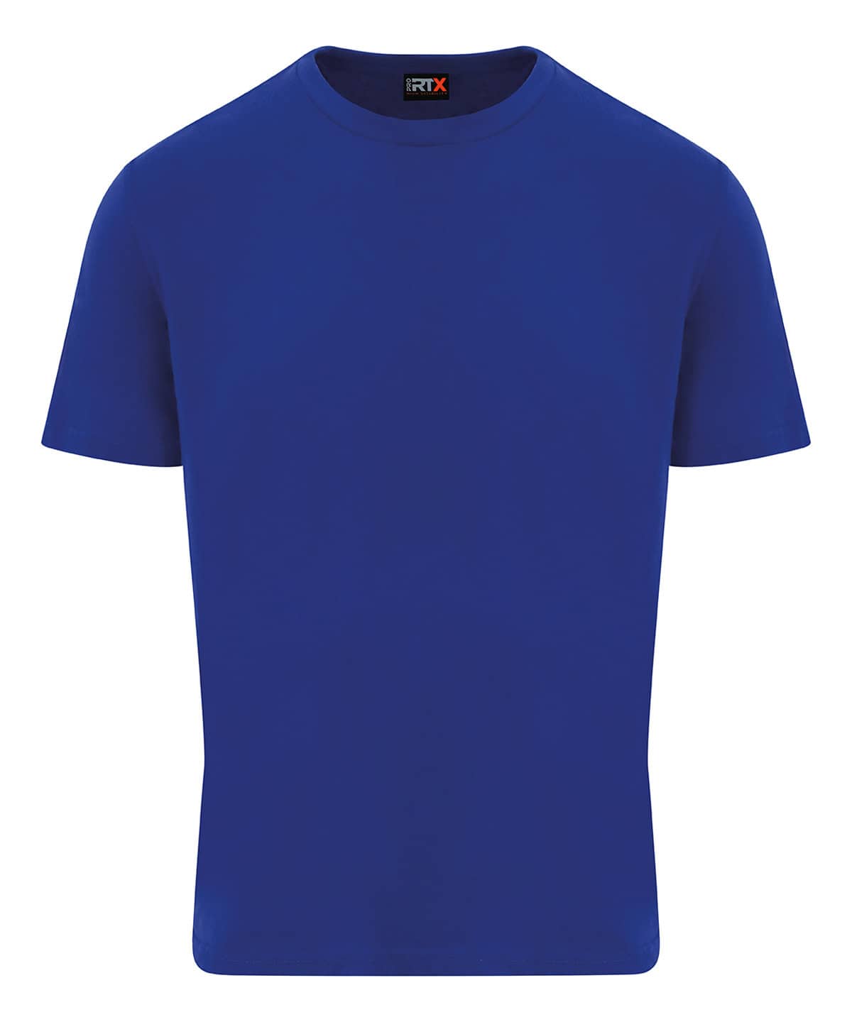 Bright royal blue professional T-shirt for customised embroidery and printing. Perfect for team uniforms and branding.