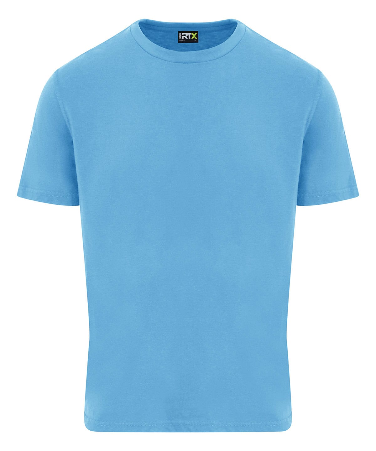Sky blue RX151 pro T-shirt with embroidery and printing options.