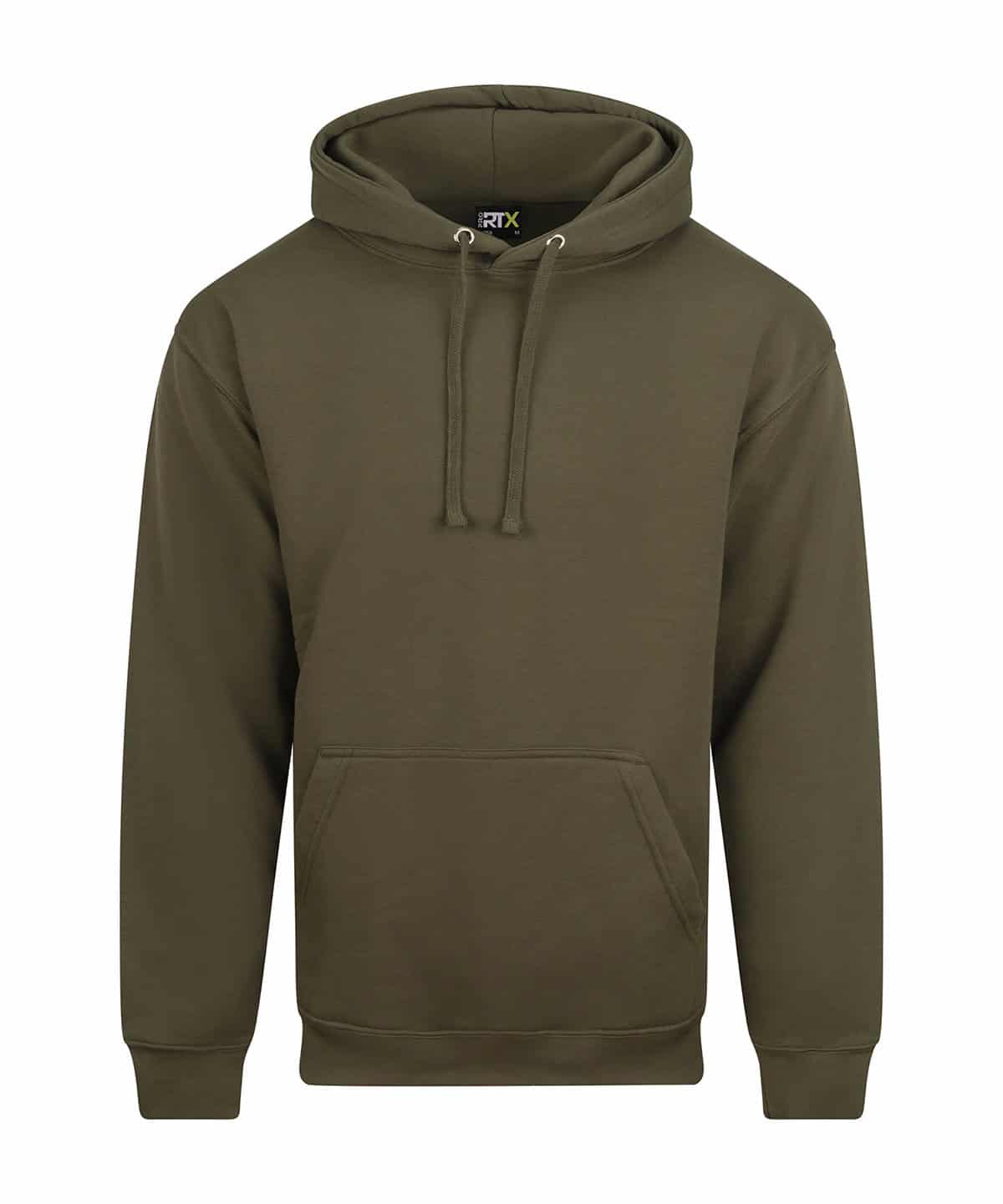 Comfortable khaki hoodie with embroidery and printing options. Perfect for casual wear and promotion.