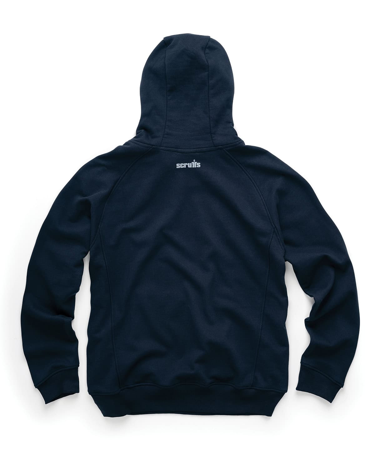 Navy hoodie with Eco Worker branding, perfect for eco-conscious professionals and workwear needs.