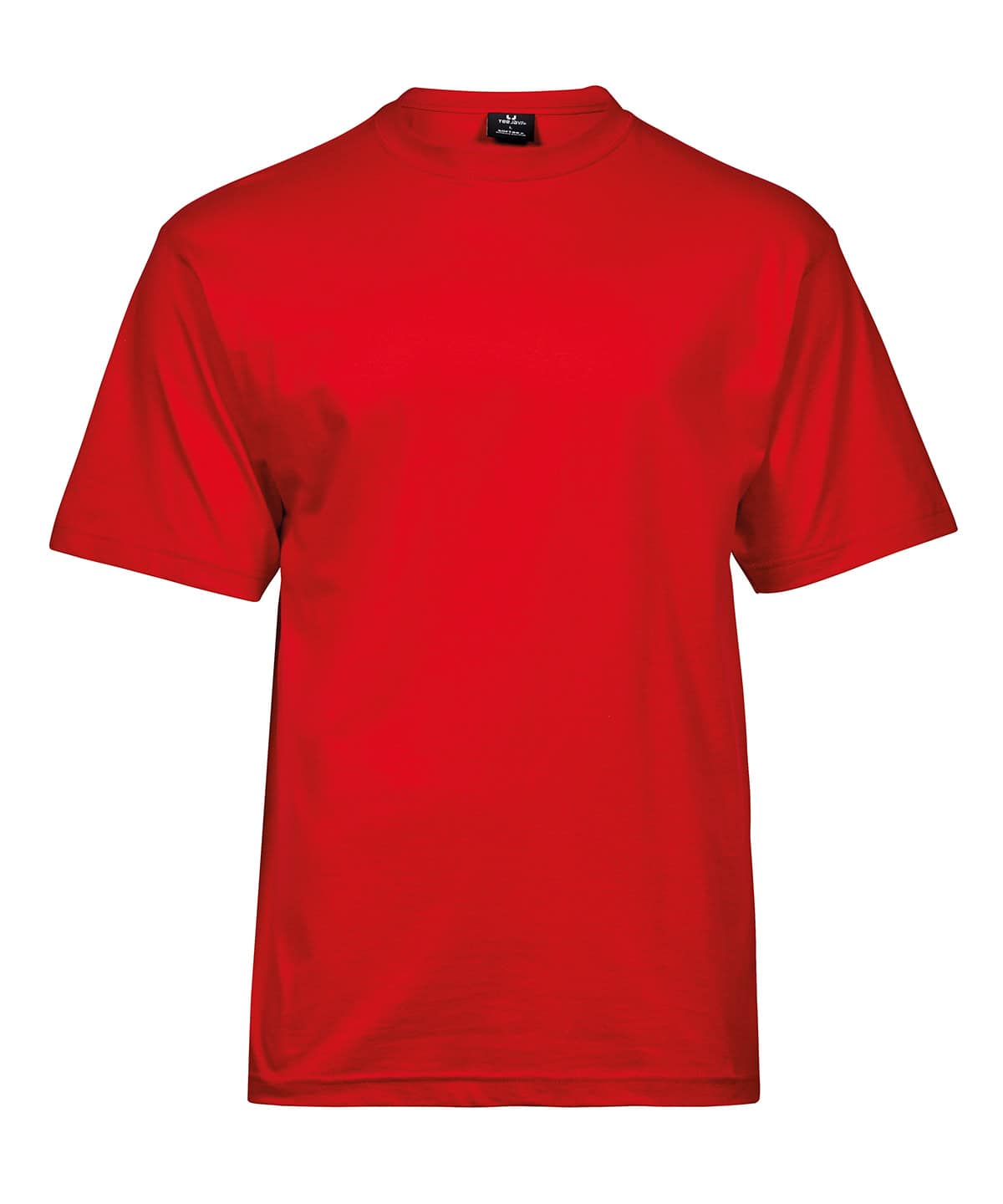 Red Sof Tee T-Shirt for Custom Embroidery & Printing.