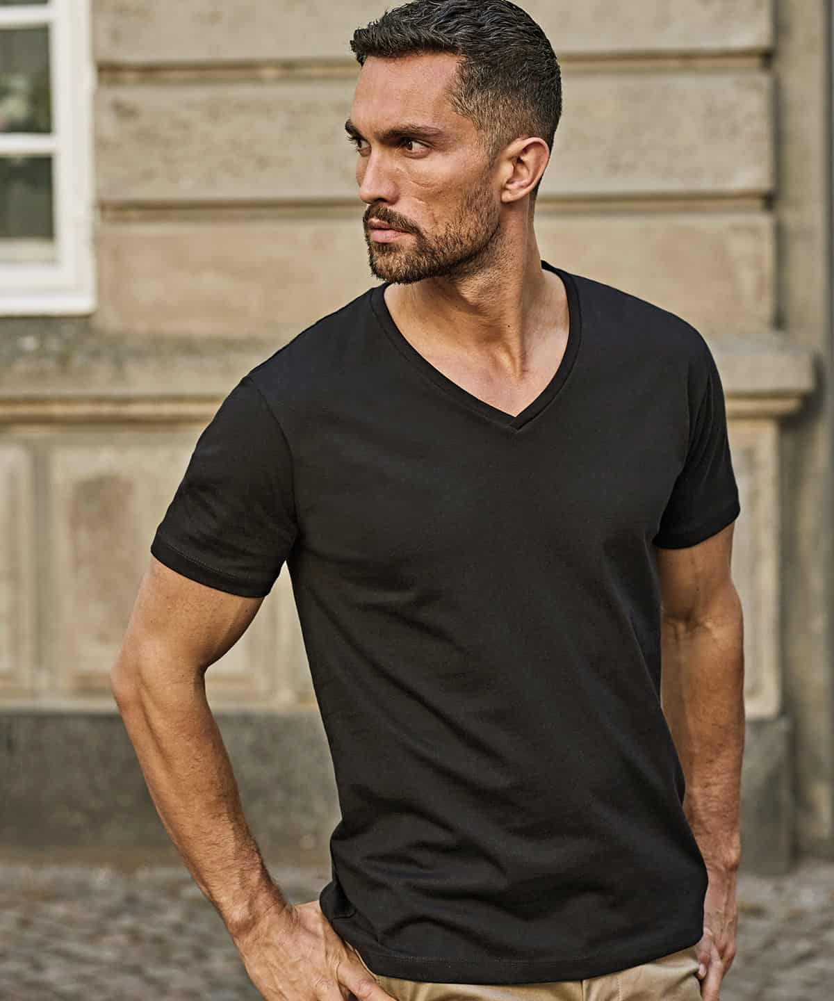 Neck Sof Tee - TJ077, perfect for everyday wear and comfortable fit.