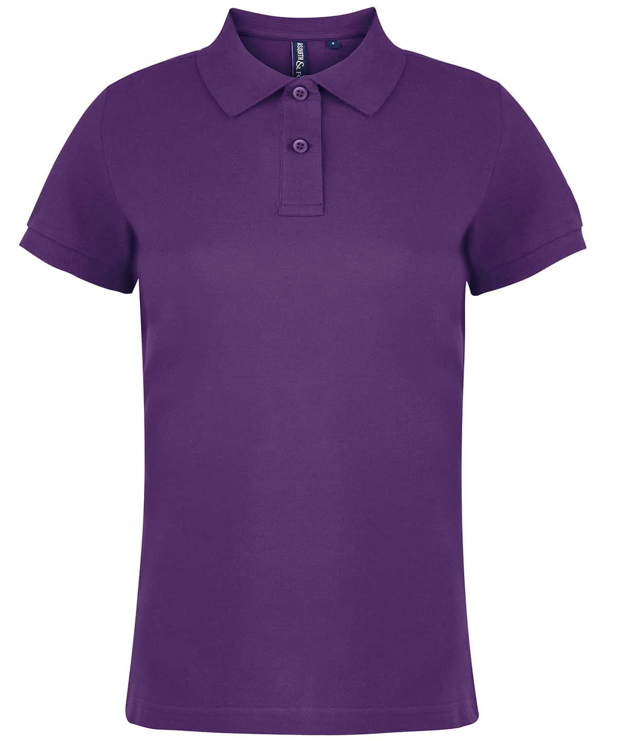 Purple Ladies Classic Fit Polo Shirt for Embroidery & Printing.