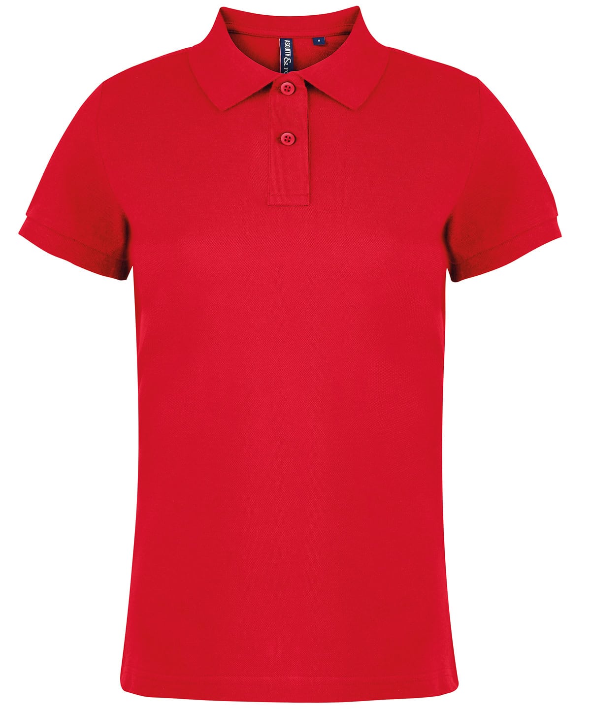 Red Ladies Classic Fit Polo Shirt for Custom Embroidery & Printing.
