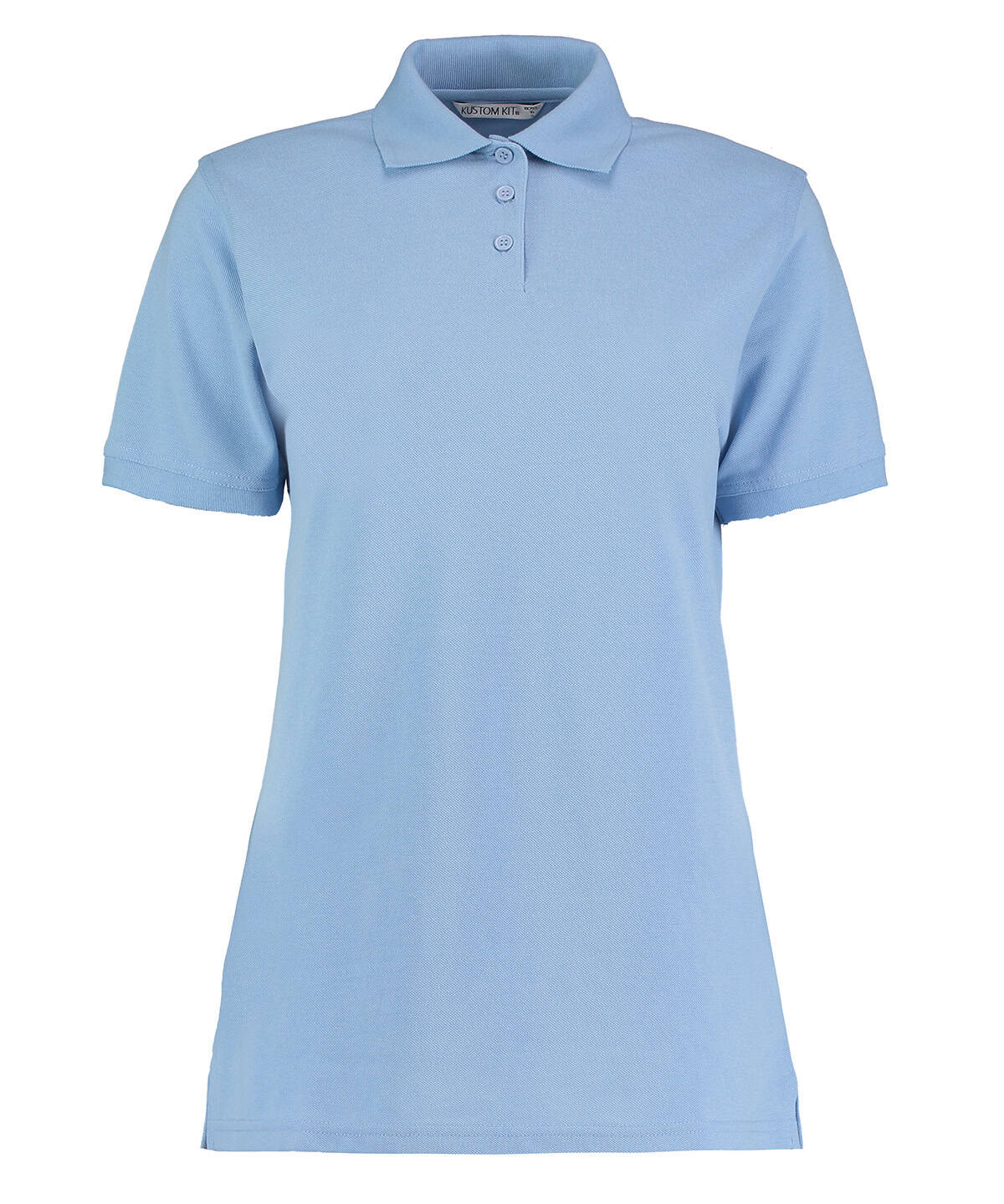 Light blue ladies polo shirt from CapeBali embroidery and printing.