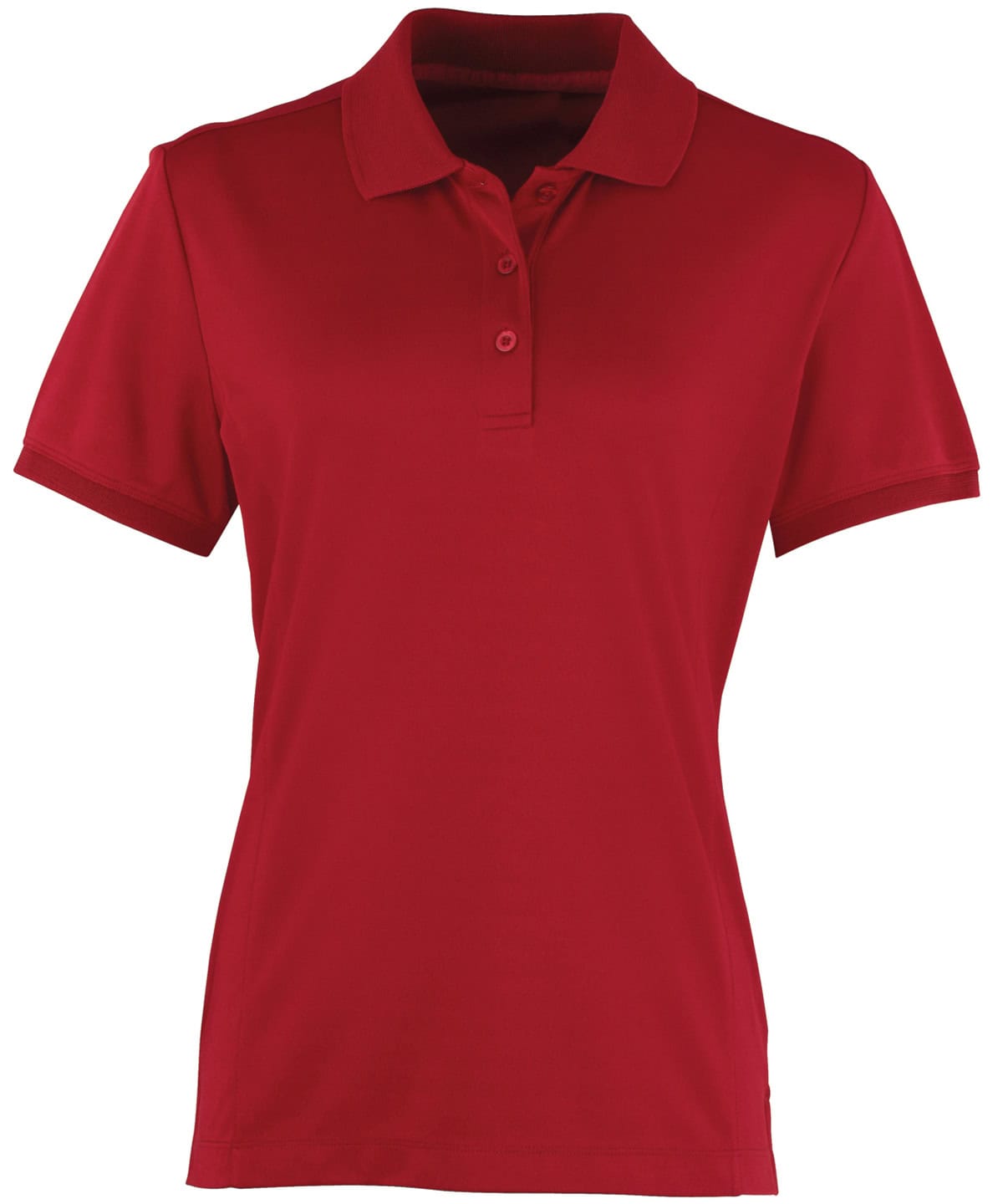 Ladies Burgundy Piqué Polo Shirt for Embroidery & Printing - PR616.