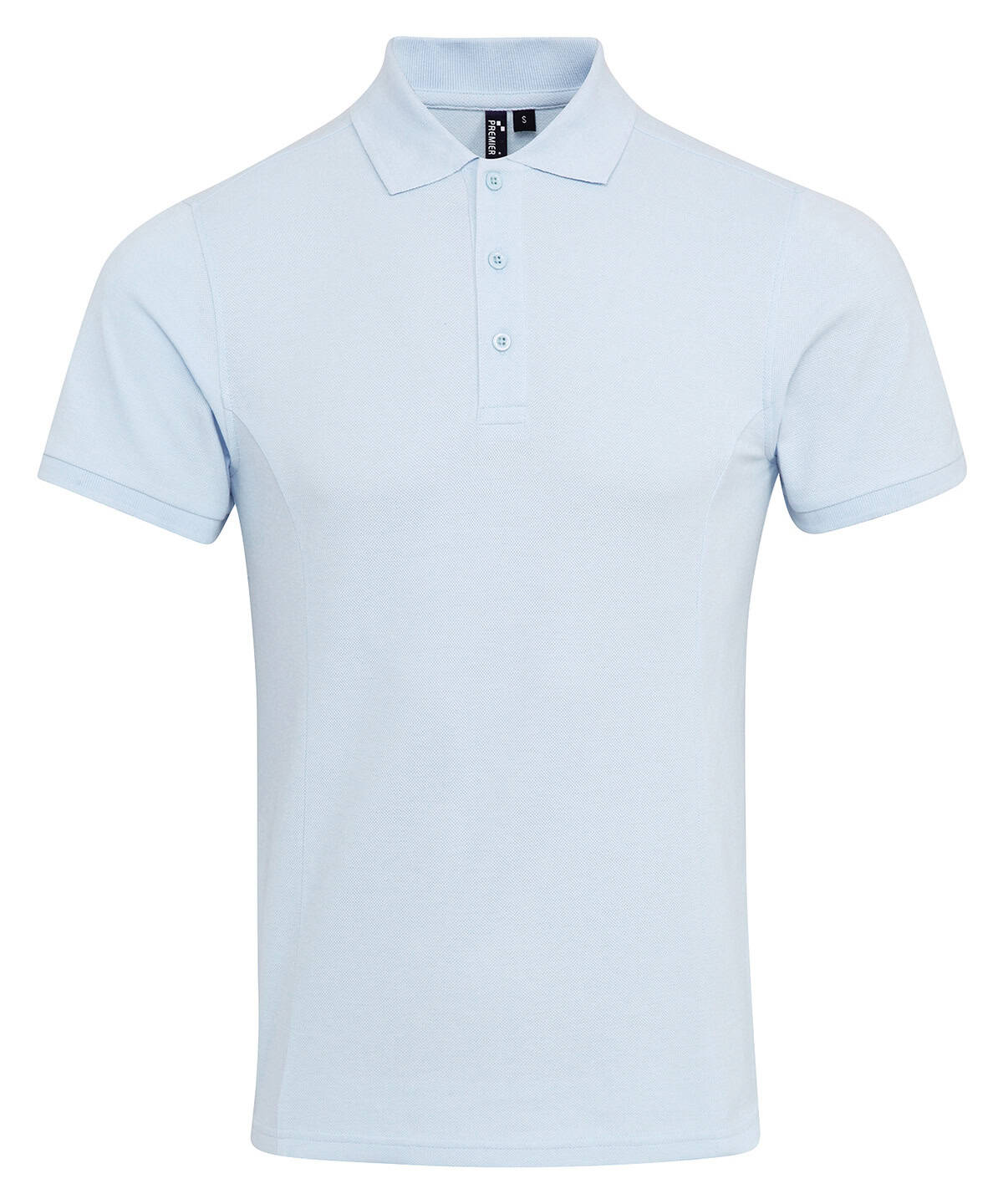 Polo shirt with embroidery and printing options, perfect for custom branding and promotional wear.